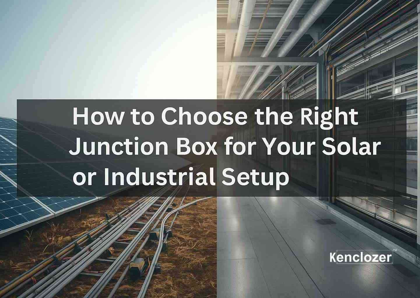 How to Choose the Right Junction Box for Your Solar or Industrial Setup